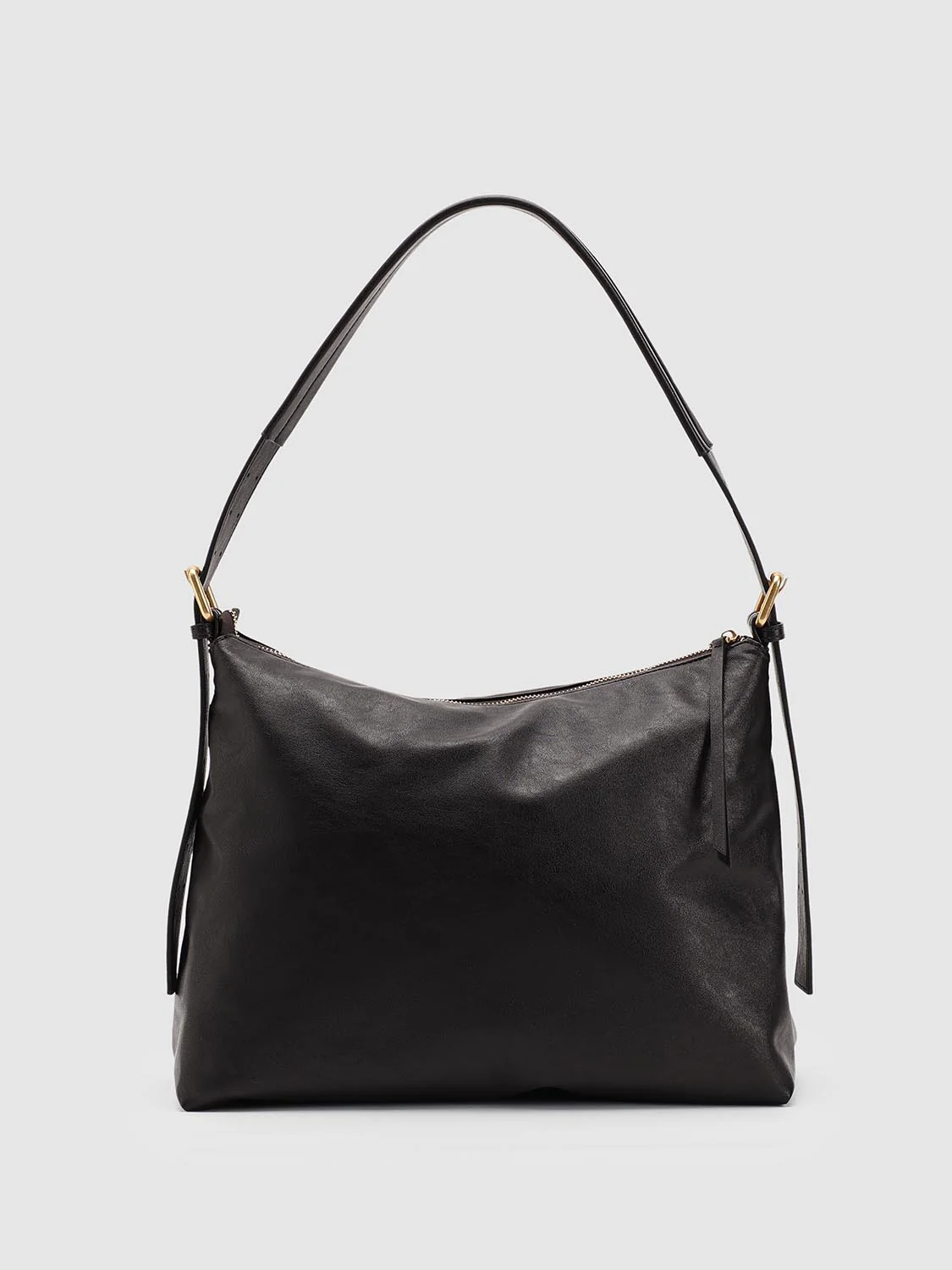 Faux Leather Oversize Shoulder Bags - Image 9