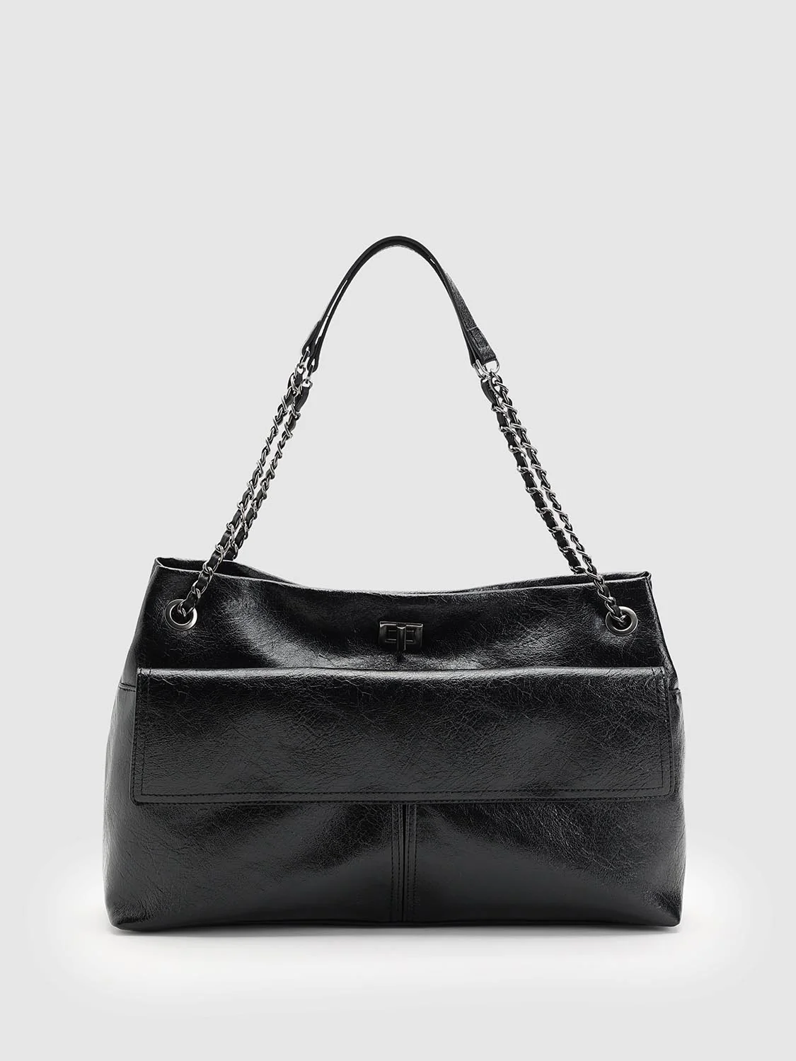Faux Leather Shoulder Bags