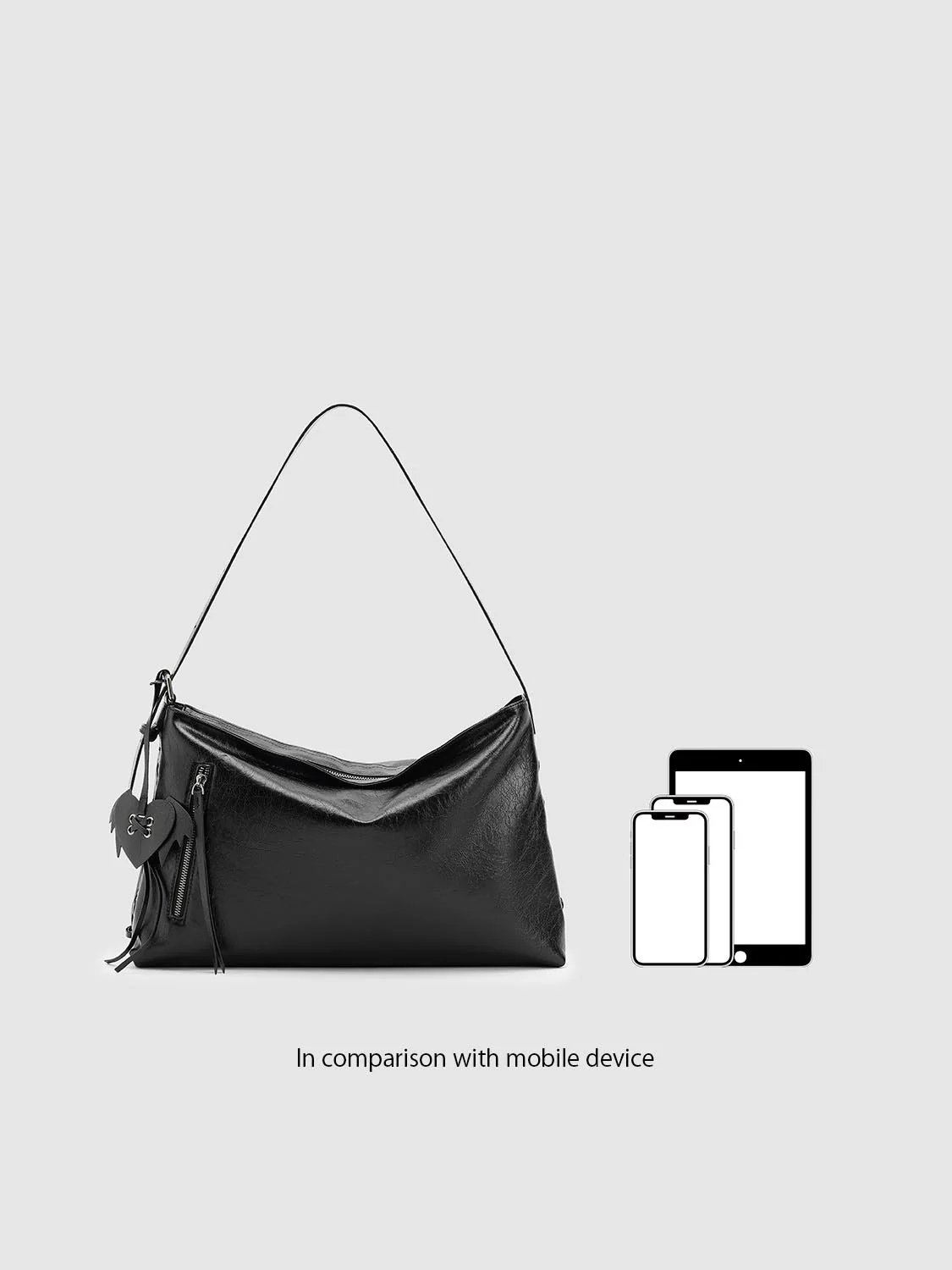 Faux Leather Shoulder Bags - Image 7