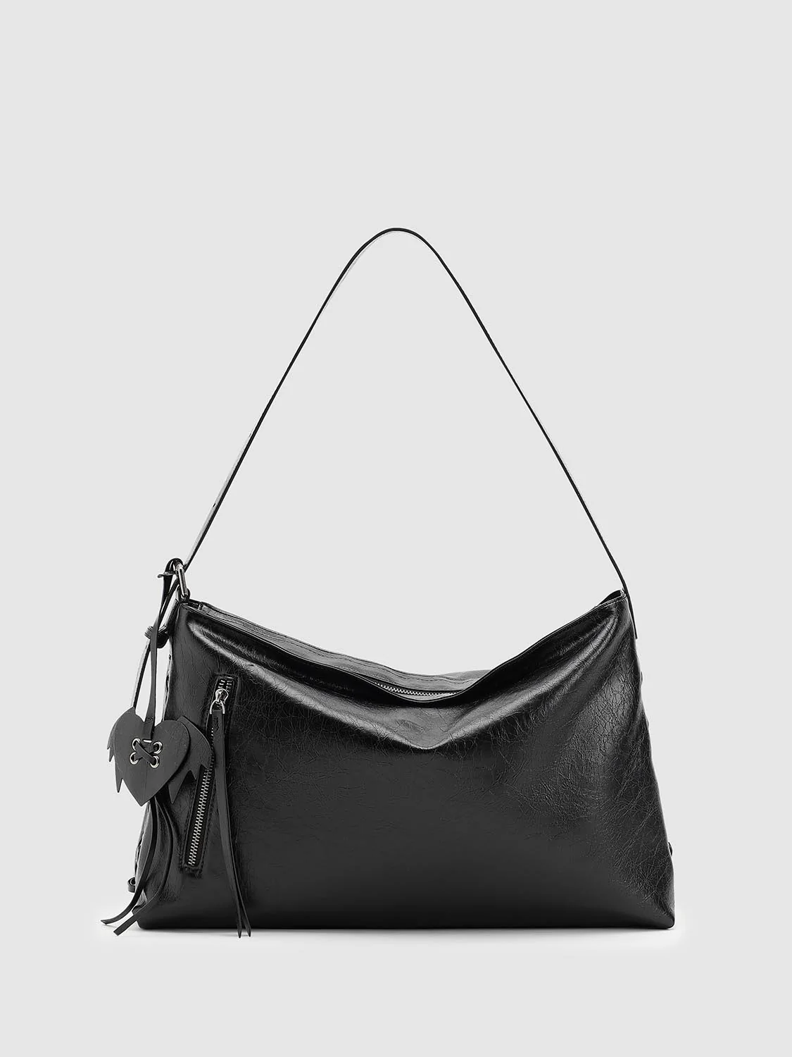 Faux Leather Shoulder Bags - Image 9