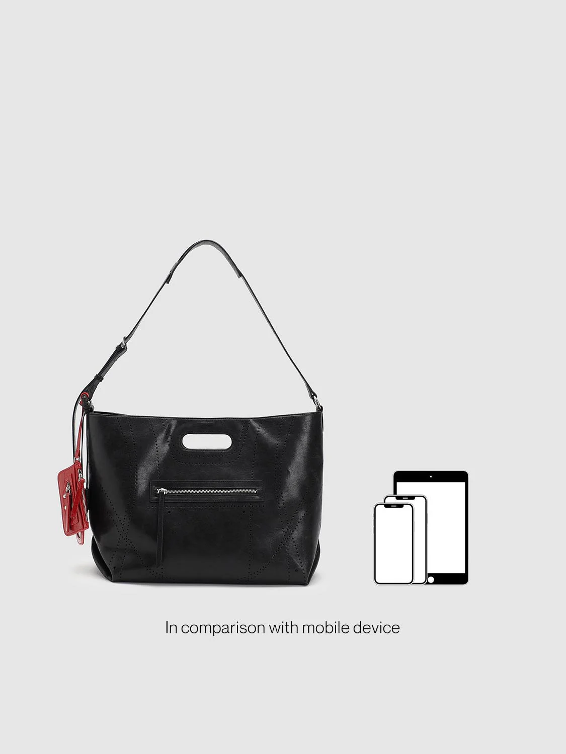 Faux Leather Shoulder Bags - Image 7