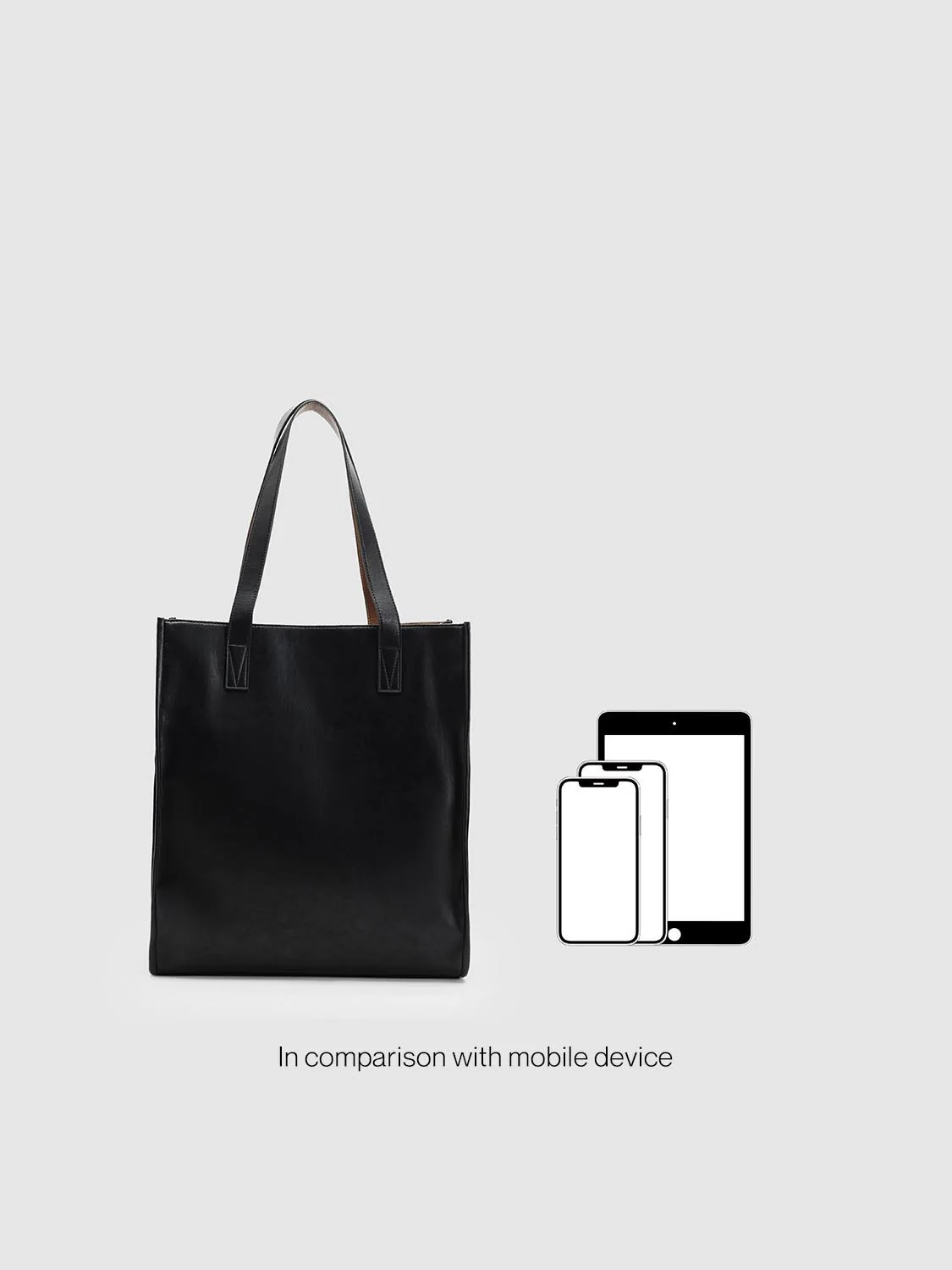 Faux Leather Shoulder Tote Bags - Image 7