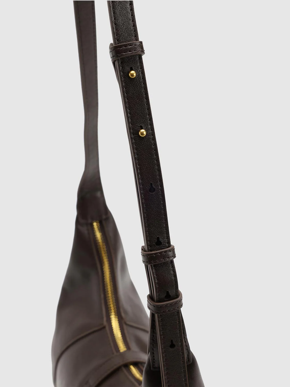 Faux Leather Square Shoulder Bag - Image 4