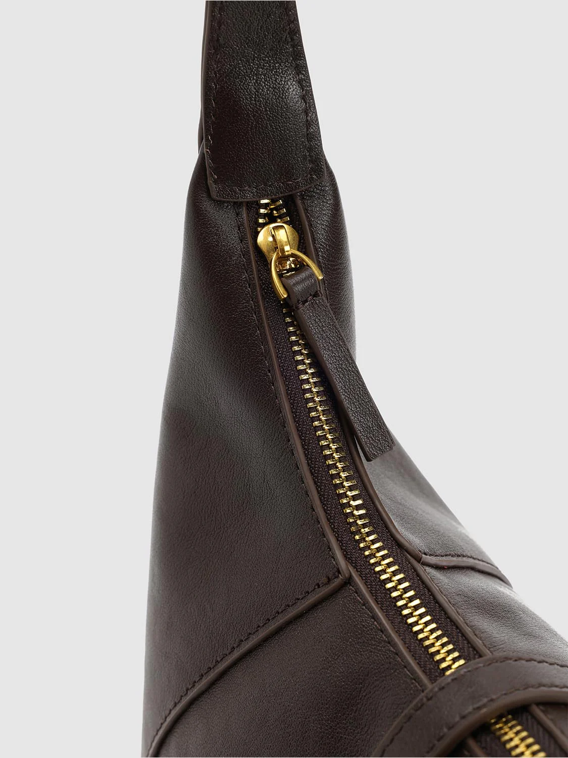 Faux Leather Square Shoulder Bag - Image 6