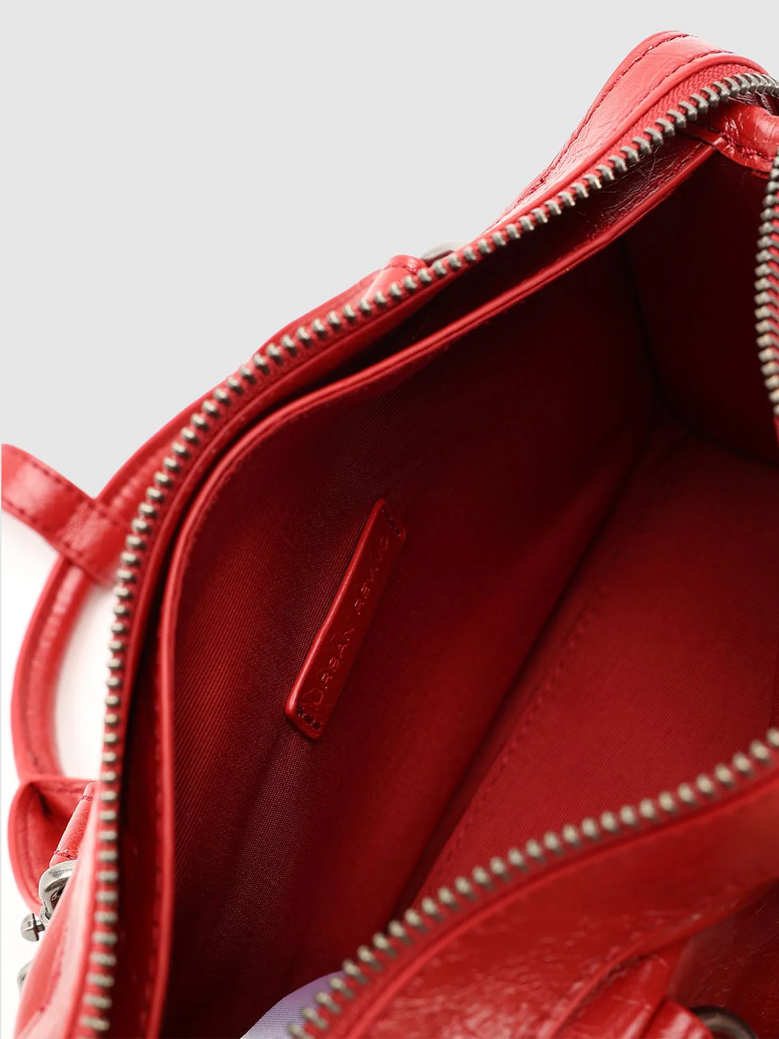 Faux Leather String Detail Handle Shoulder Bags - Image 5
