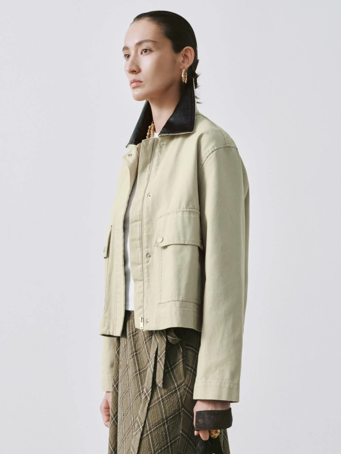 Flap Pocket Contrast Jackets - Image 2