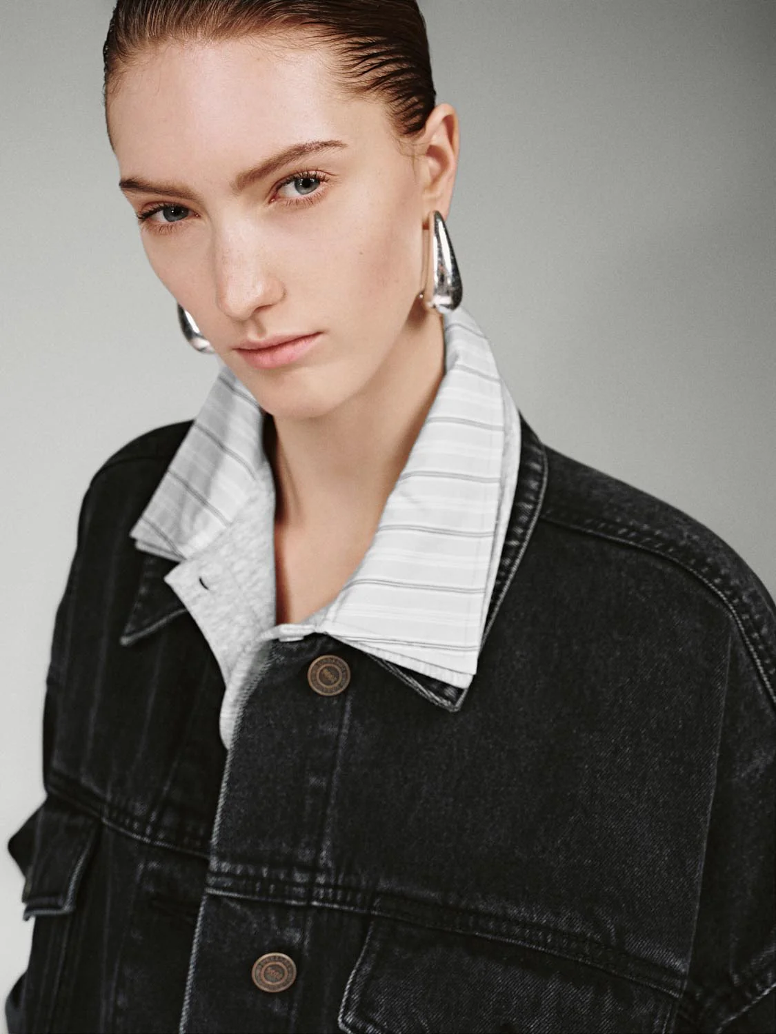 Flap Pocket Denim Trucker Jackets - Image 3