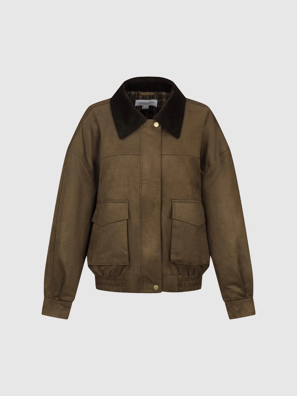 Flap Pockets Bomber Jackets - Image 7