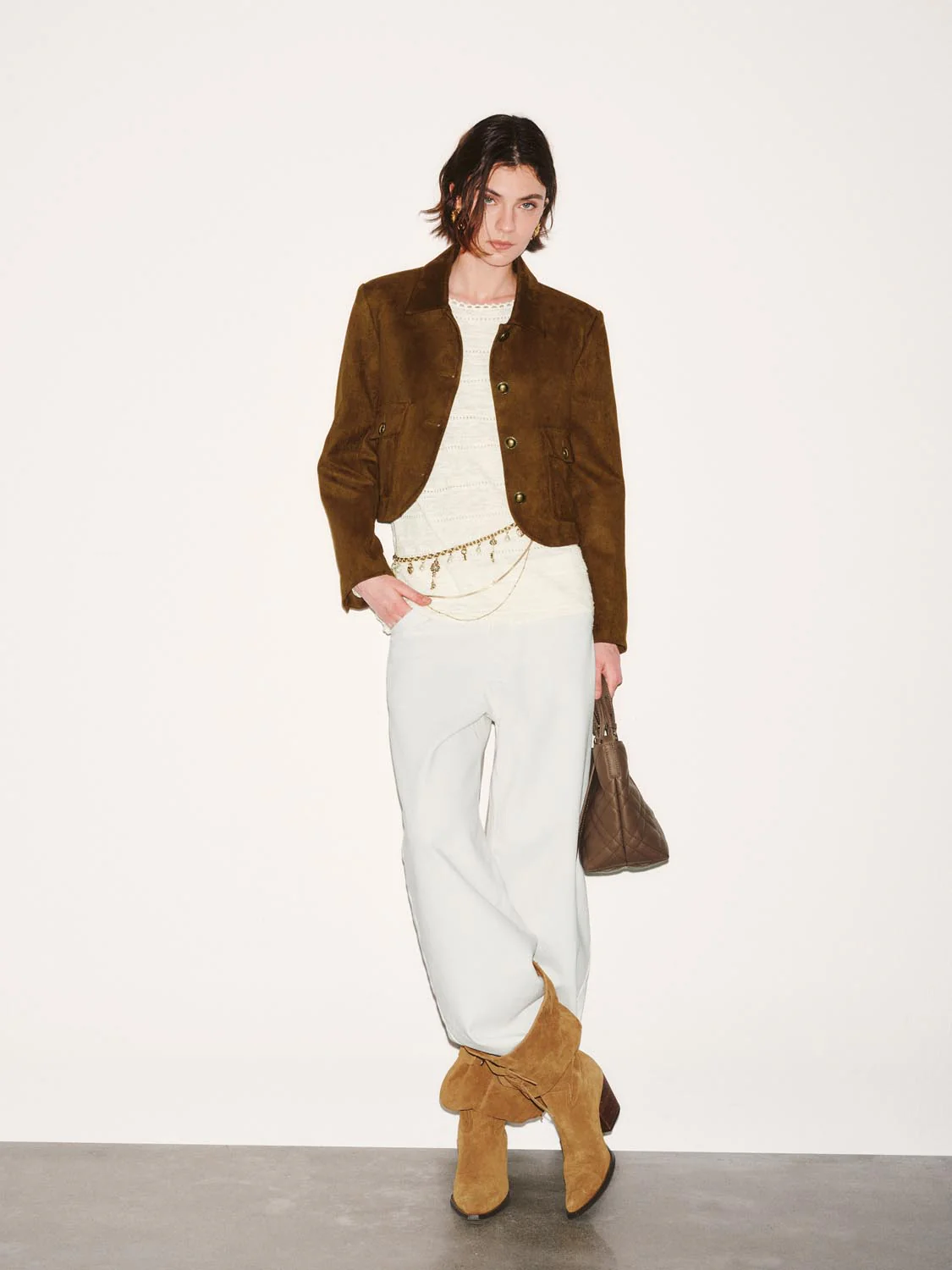 Flap Pockets Button Up Jackets - Image 5