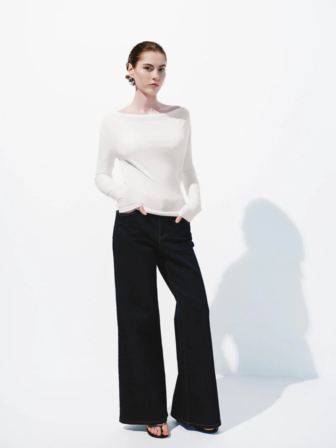 Flare Leg Jeans - Image 7