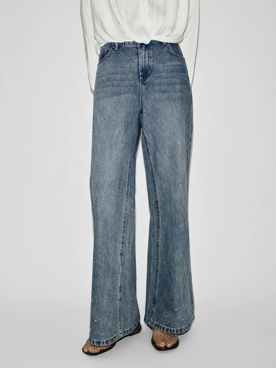 Flare Leg Jeans - Image 9
