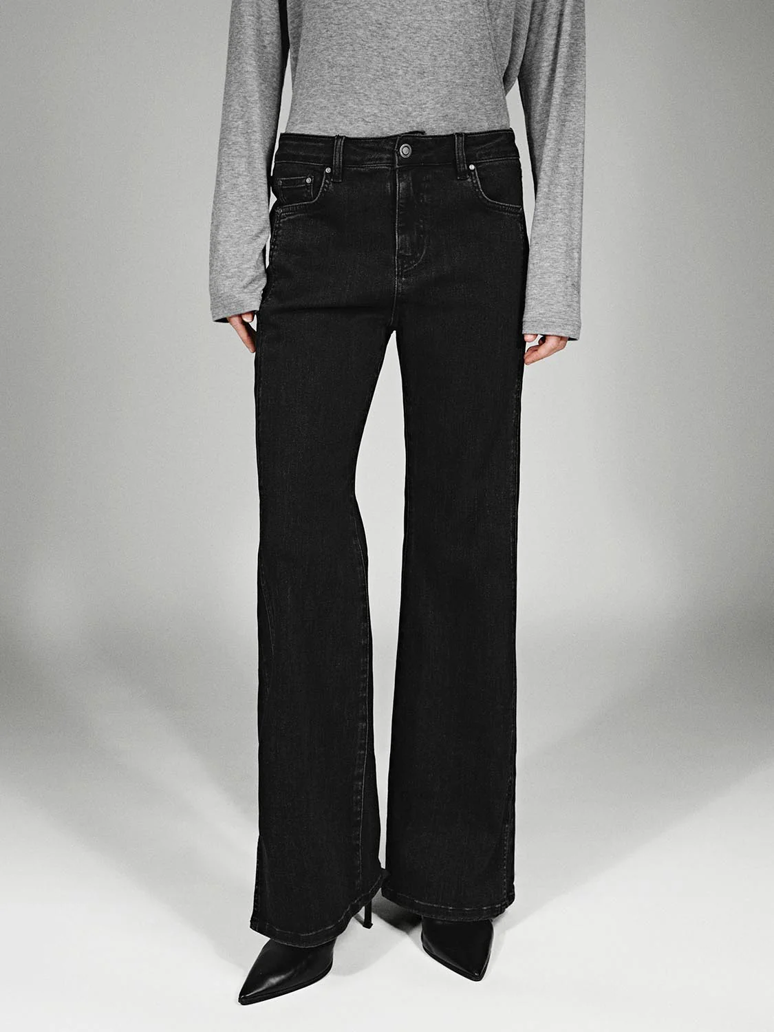 Flare Leg Jeans - Image 9