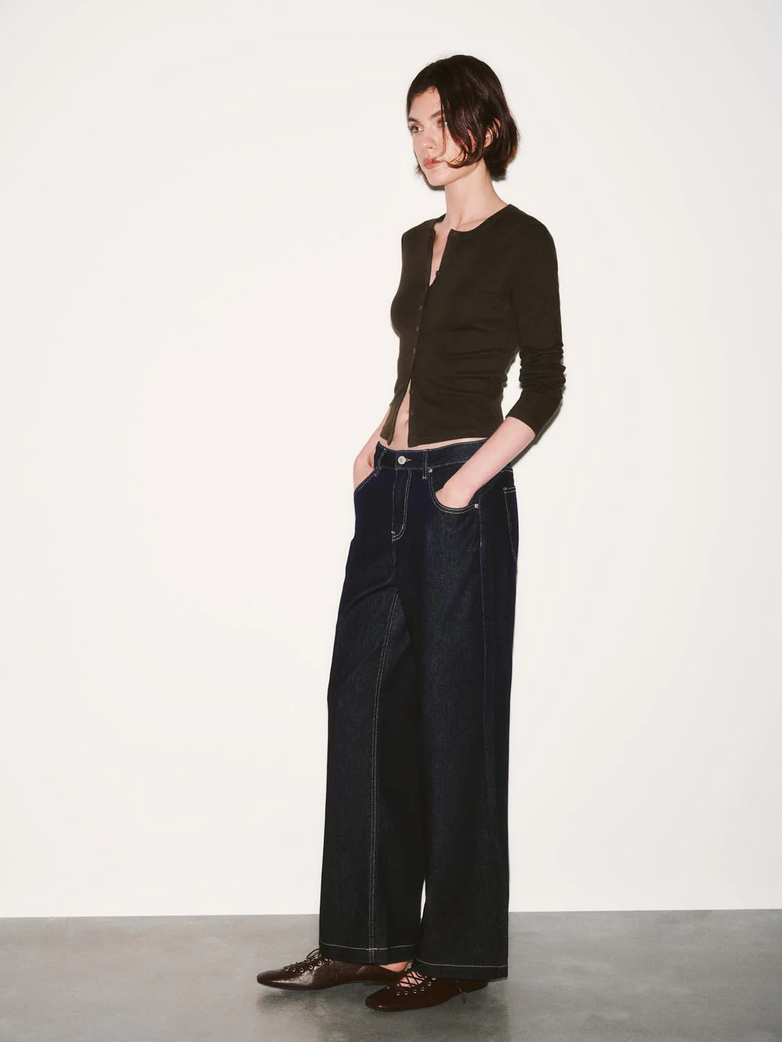 Flare Leg Jeans - Image 6