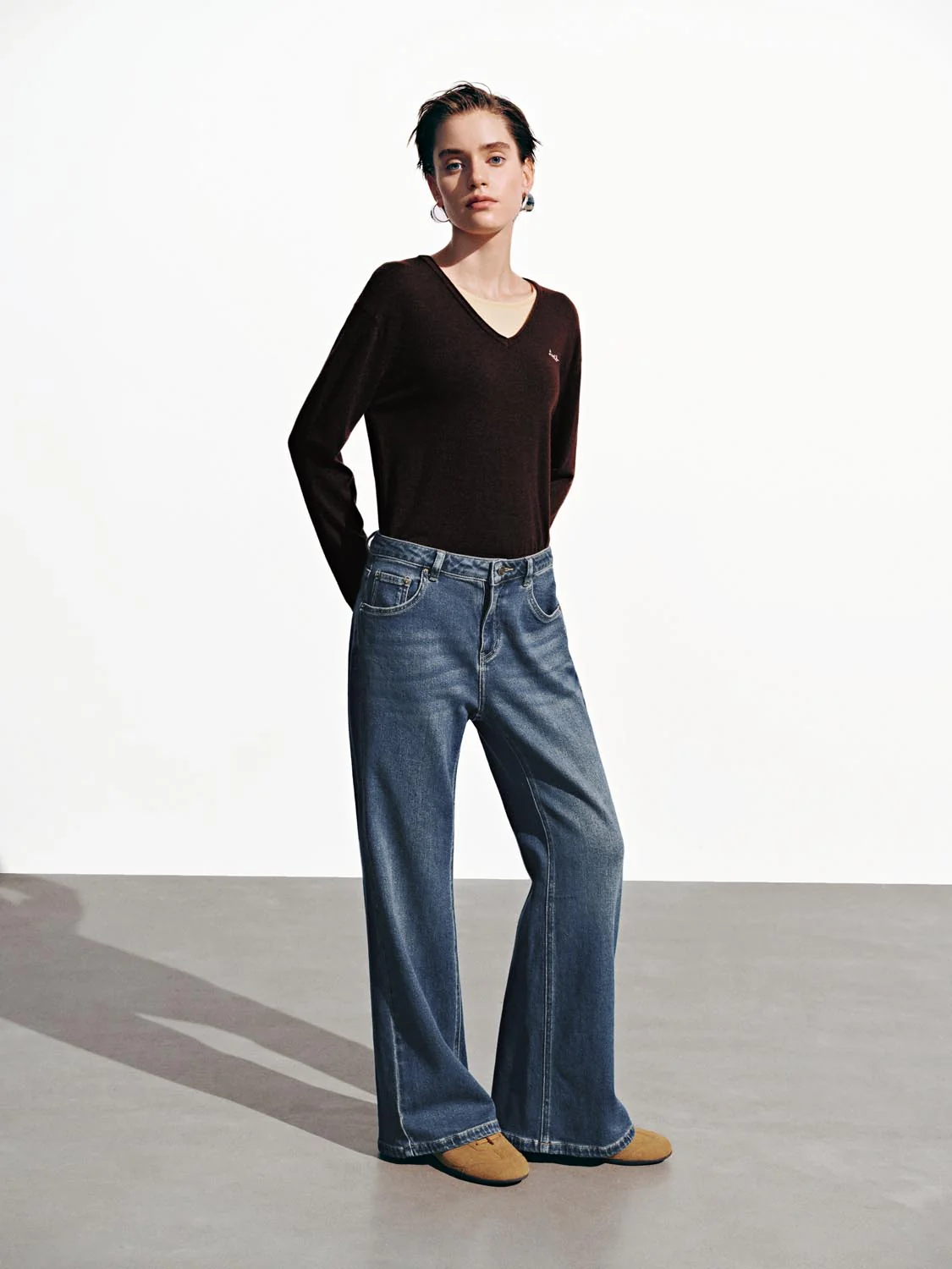 Flare Leg Jeans - Image 6