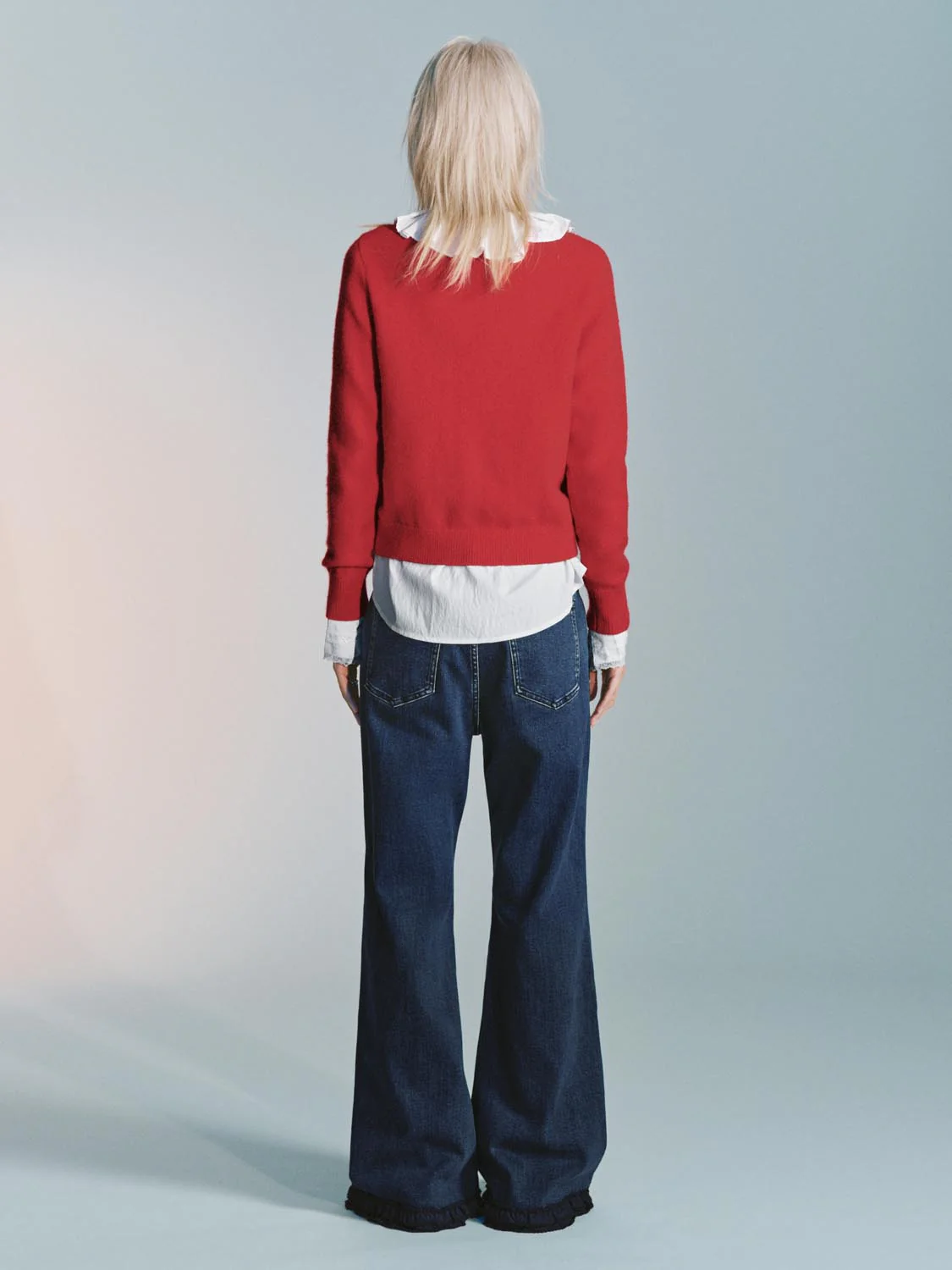 Flare Leg Jeans - Image 4