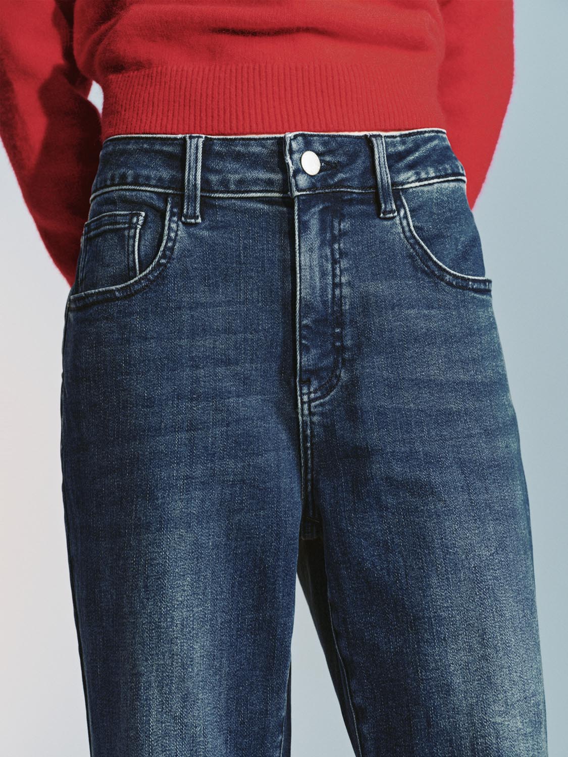 Flare Leg Jeans - Image 5