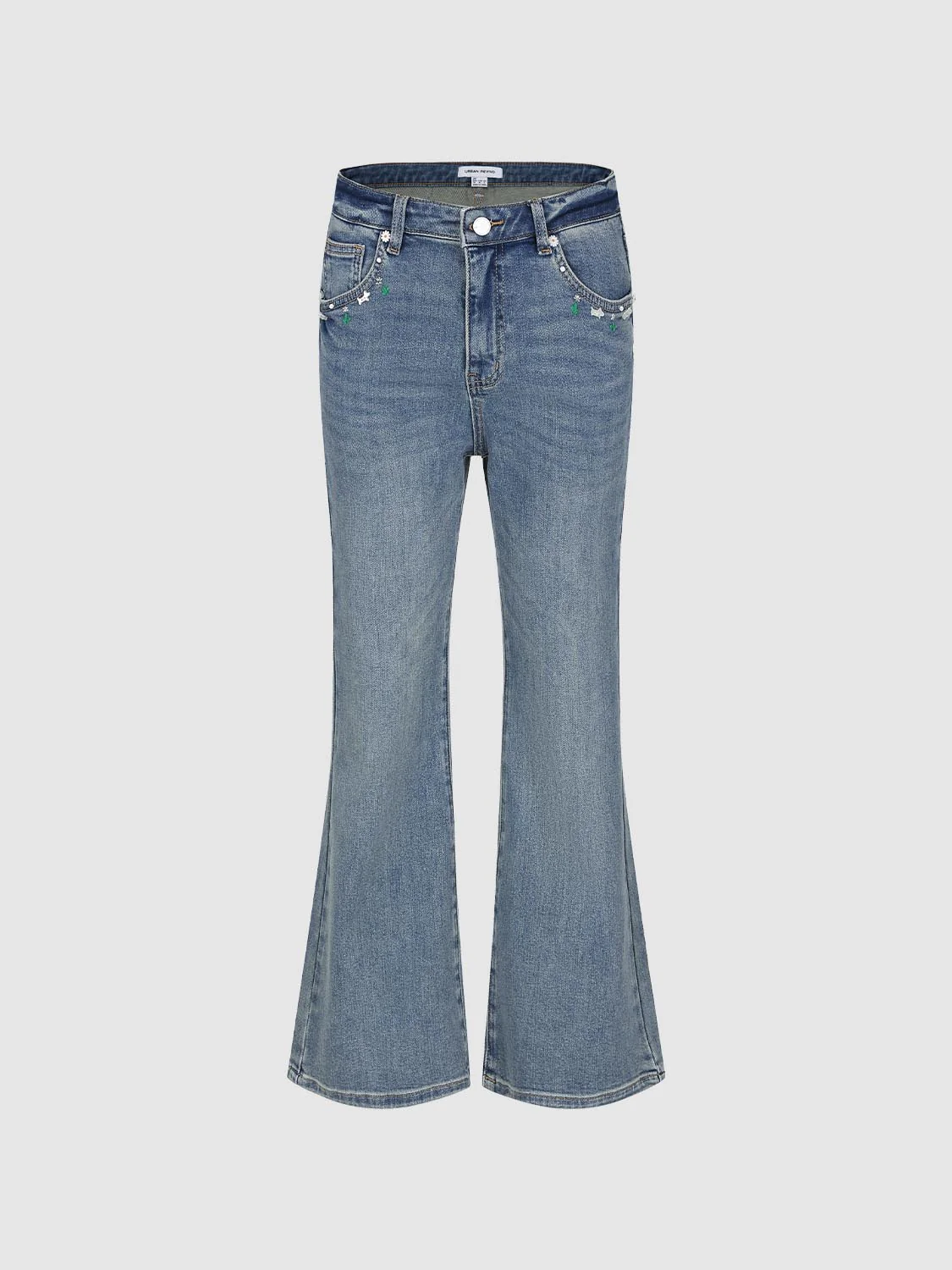 Flare Leg Jeans - Image 4