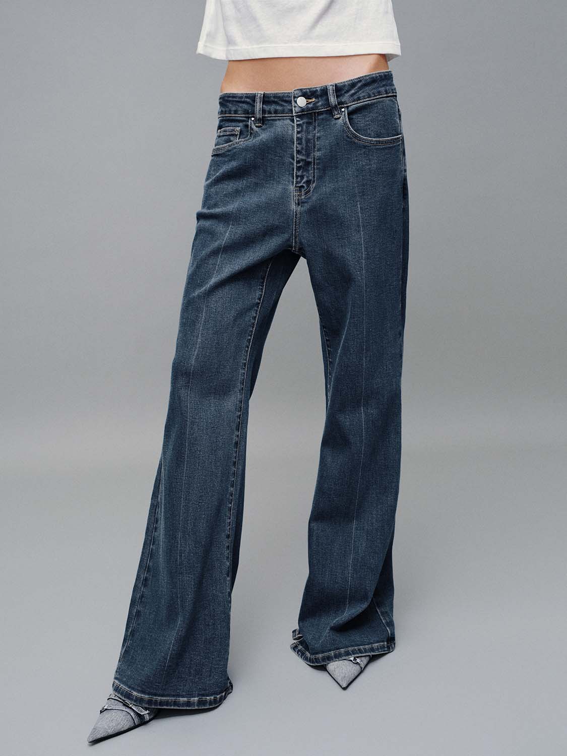 Flare Leg Jeans
