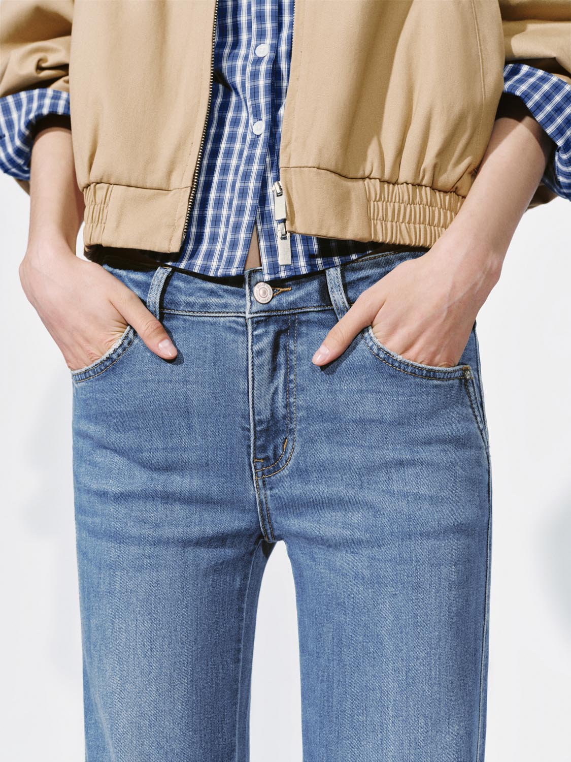 Flare Leg Jeans - Image 5