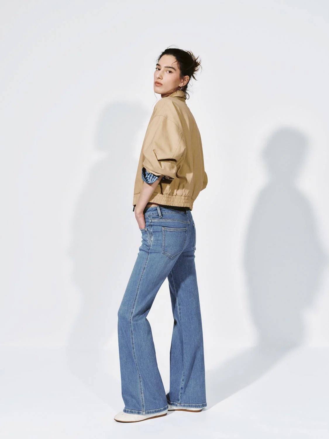 Flare Leg Jeans - Image 6