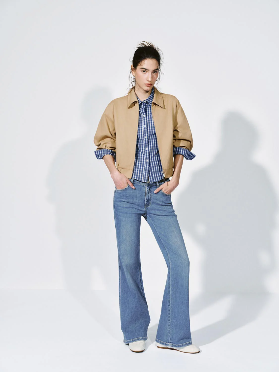 Flare Leg Jeans - Image 7