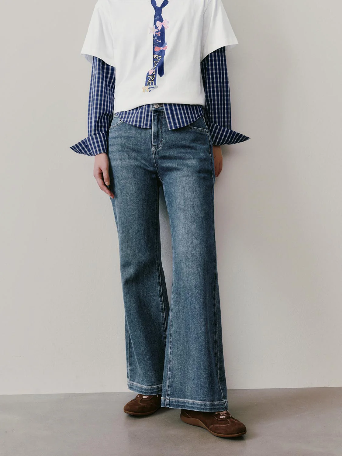 Flare Leg Jeans