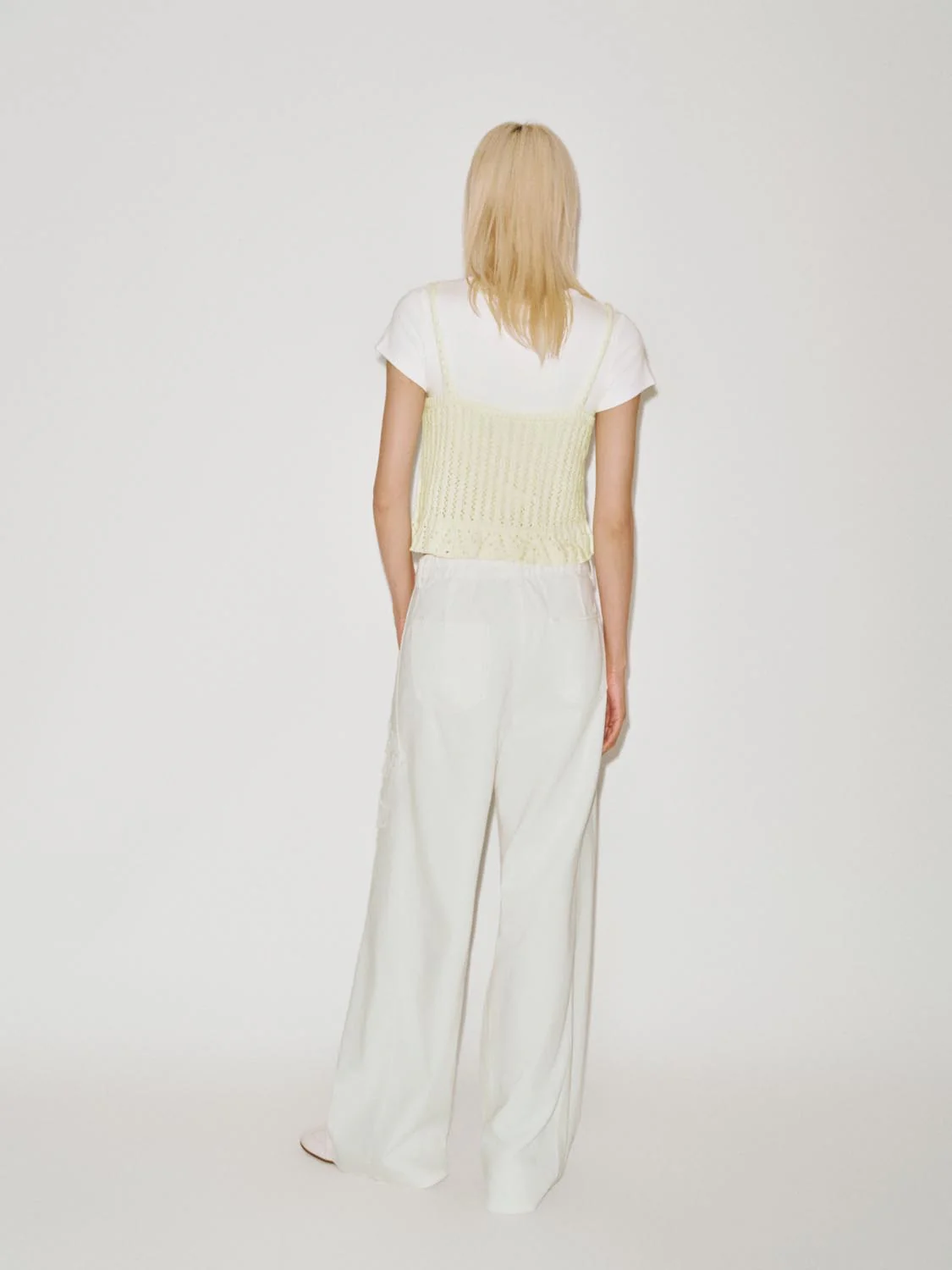 Floral Embroidered Wide Leg Jeans - Image 6