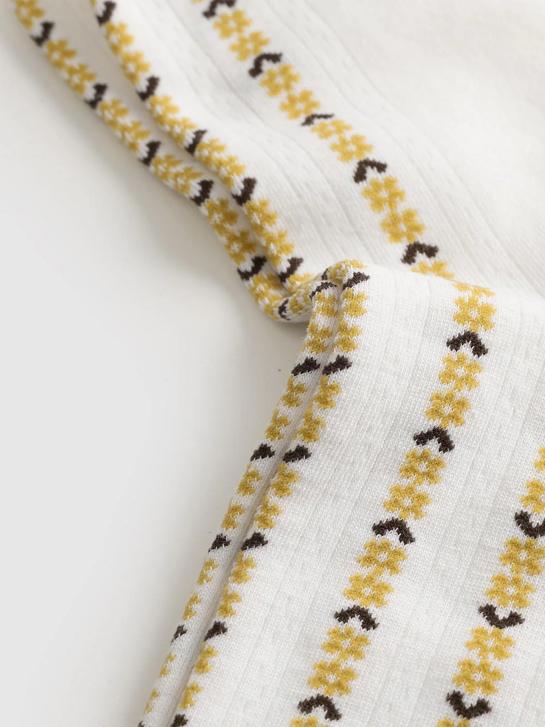 Floral Intarsia Ankle Socks - Image 5