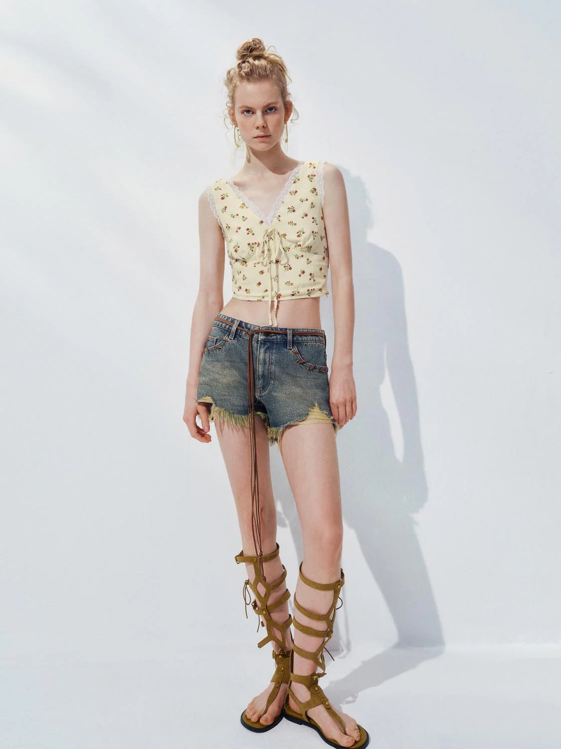 Floral Plunge Tops - Image 5