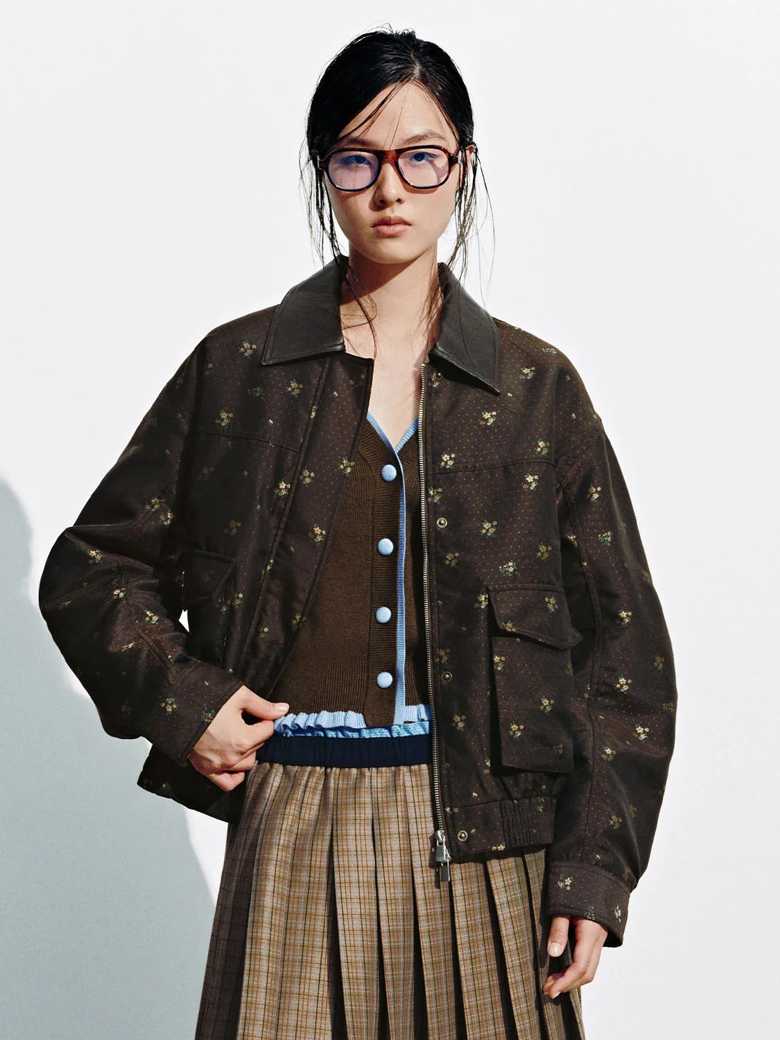 Floral Printed Bomber Jackets - Image 9