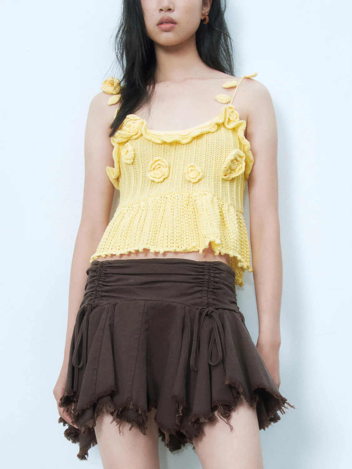 Flower Crochet Cami Tops - Image 13