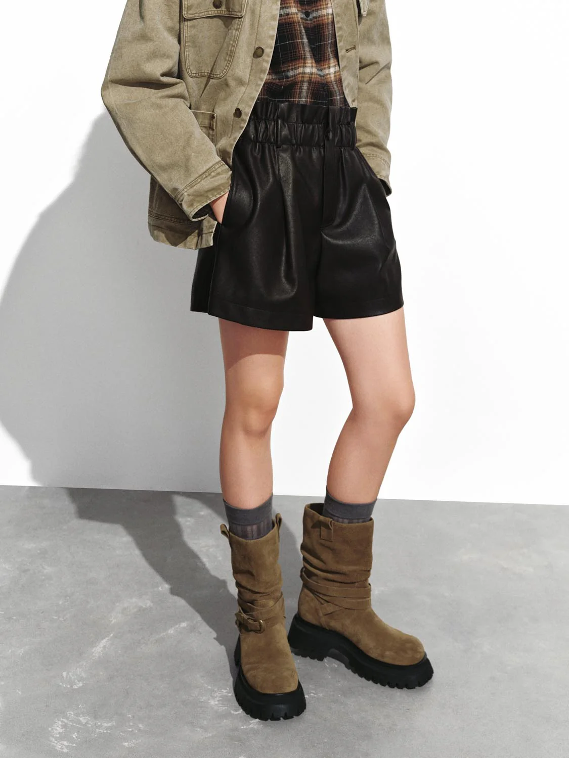 Frill Edge Wide Leg Shorts - Image 6