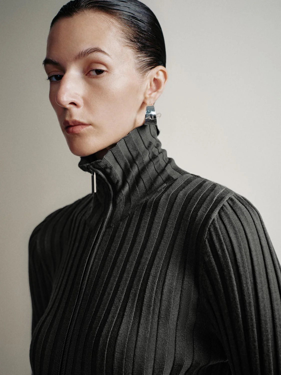 Full Zip Knitted Cardigans - Image 3