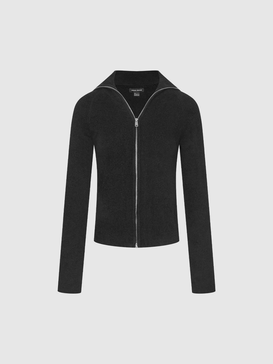 Full Zip Slim Knitted Cardigans - Image 7