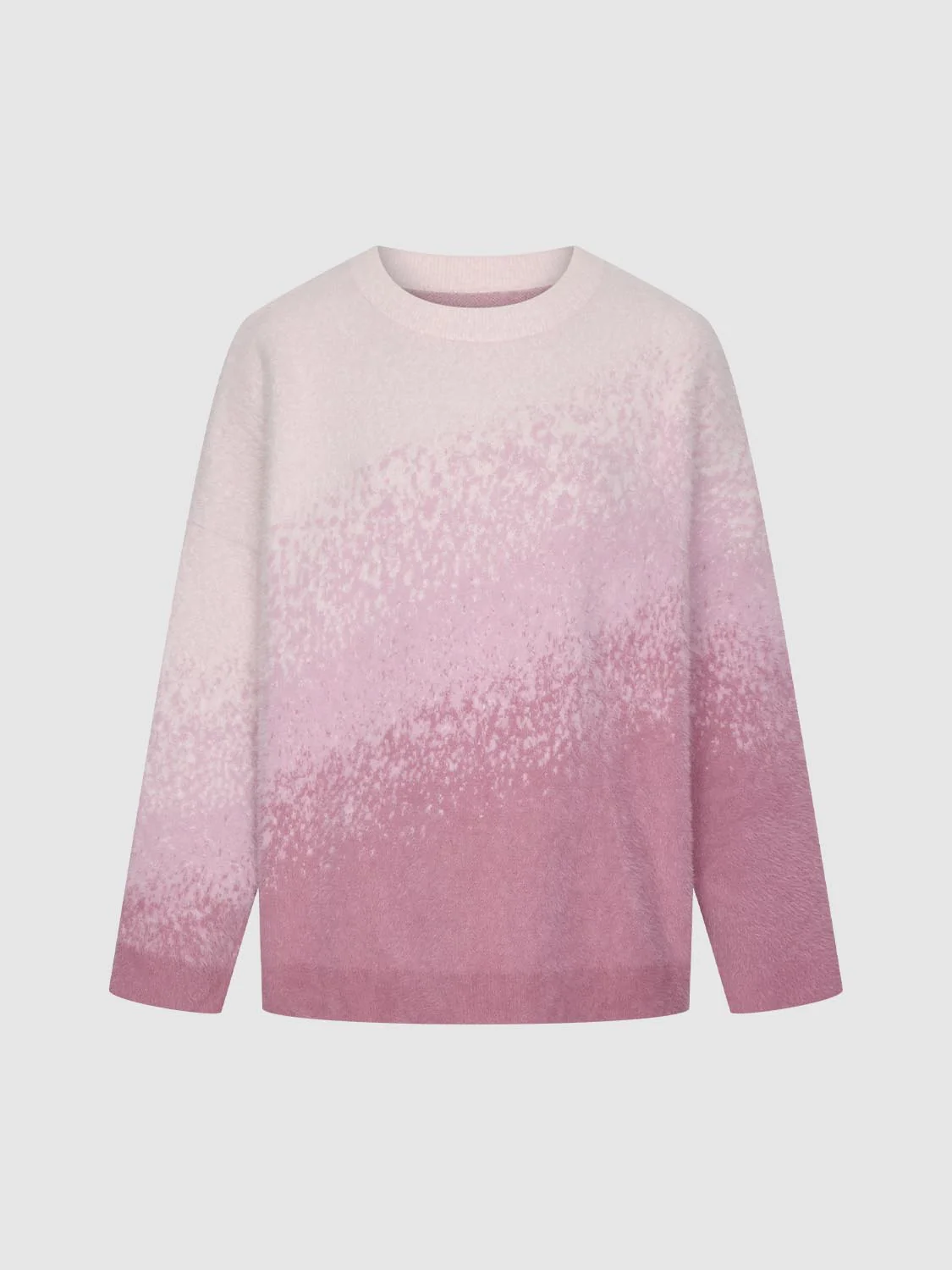 Gradient Long Sleeve Knitted T-Shirts - Image 4