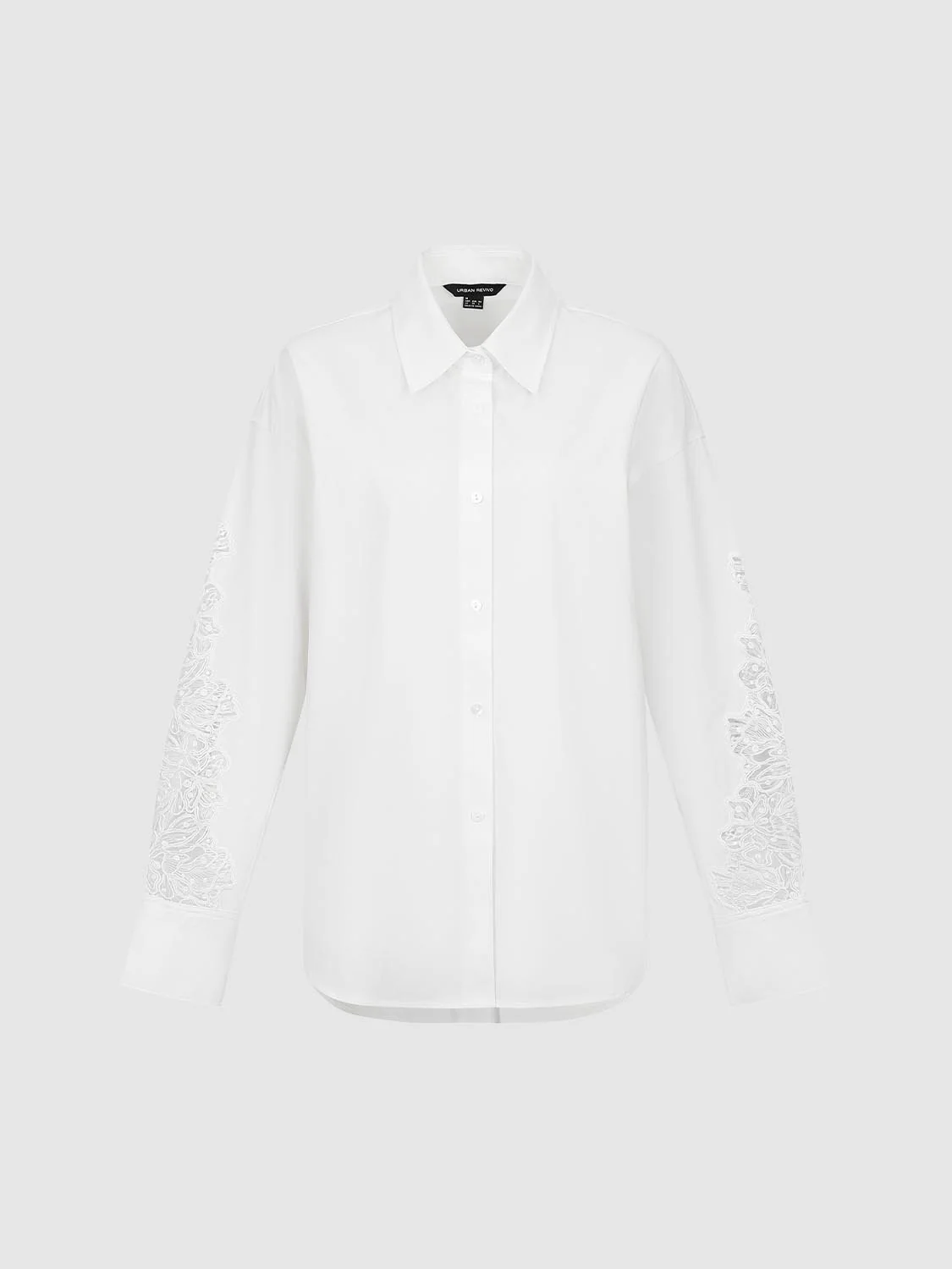 Guipure Lace Detail Shirts - Image 7