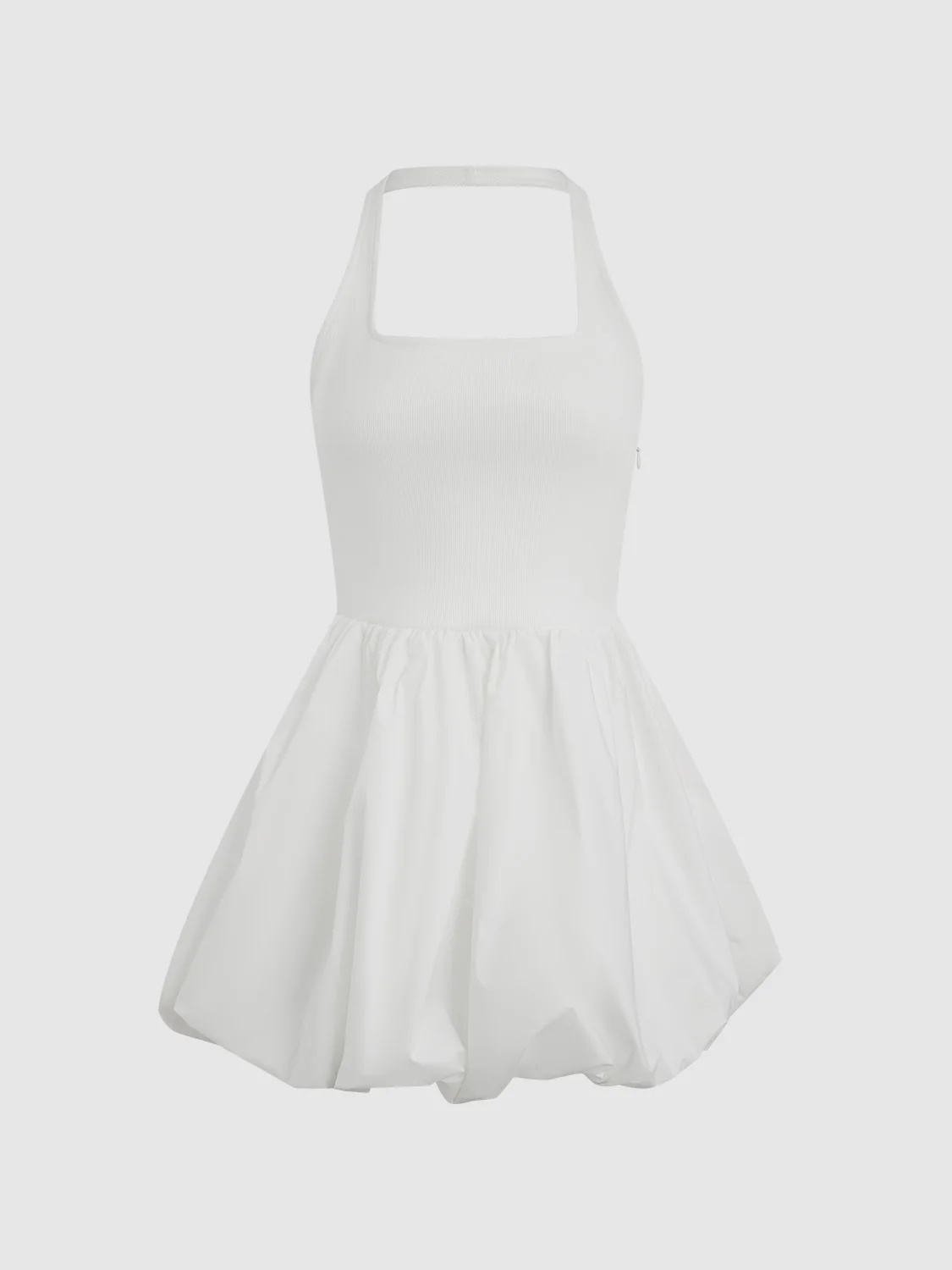 Halter Neck A-Line Dresses - Image 3