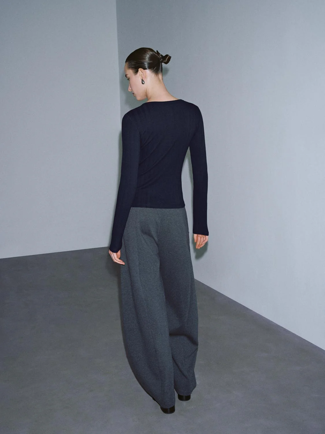 Henley Neck Long Sleeve T-Shirts - Image 6