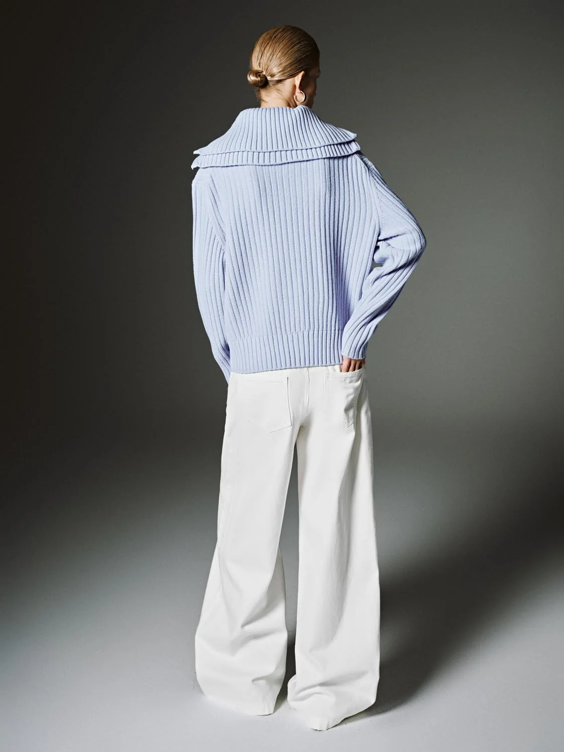 High Collar Knitted T-Shirts - Image 6