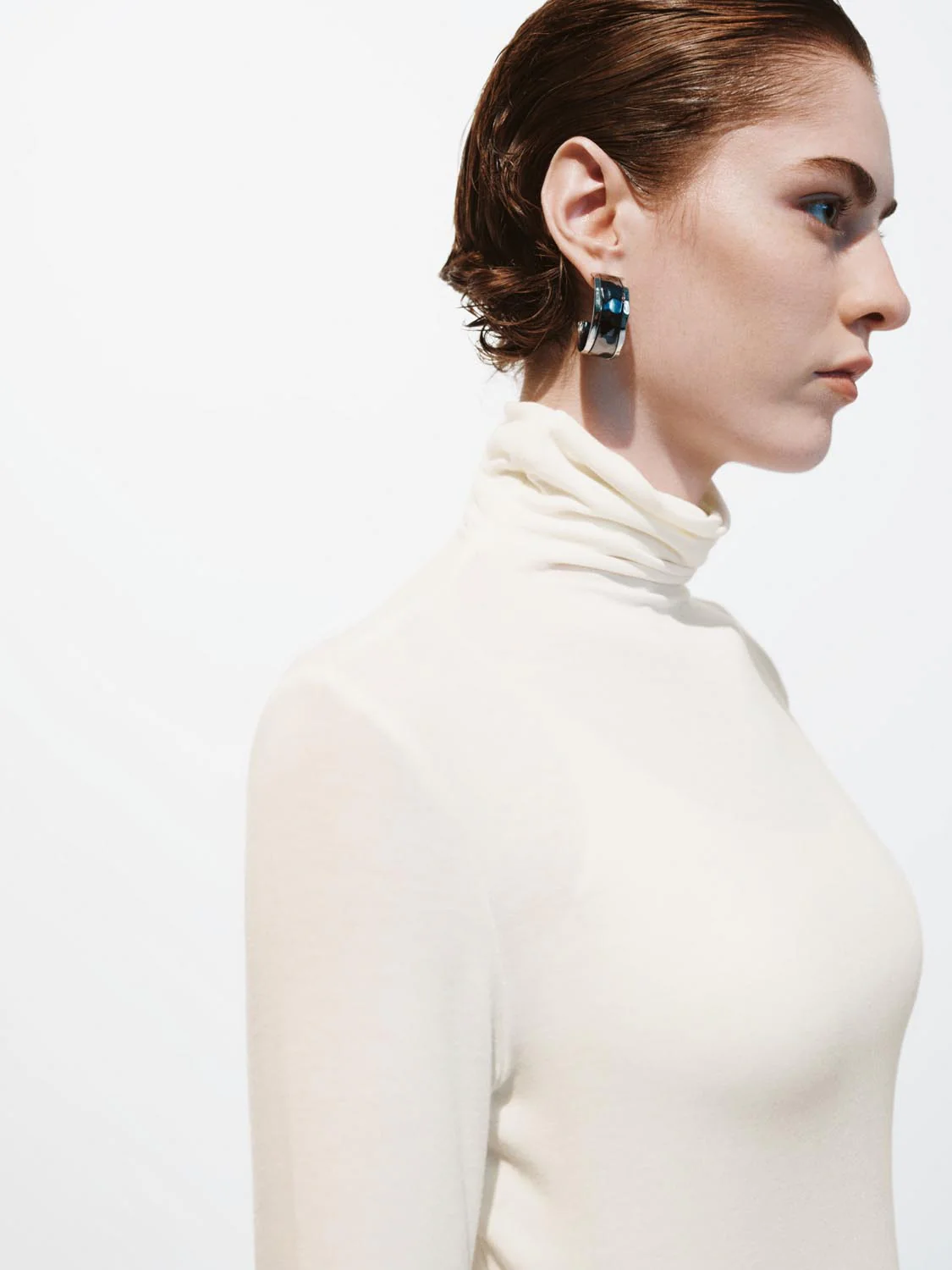 High Neck Long Sleeve T-Shirts - Image 11
