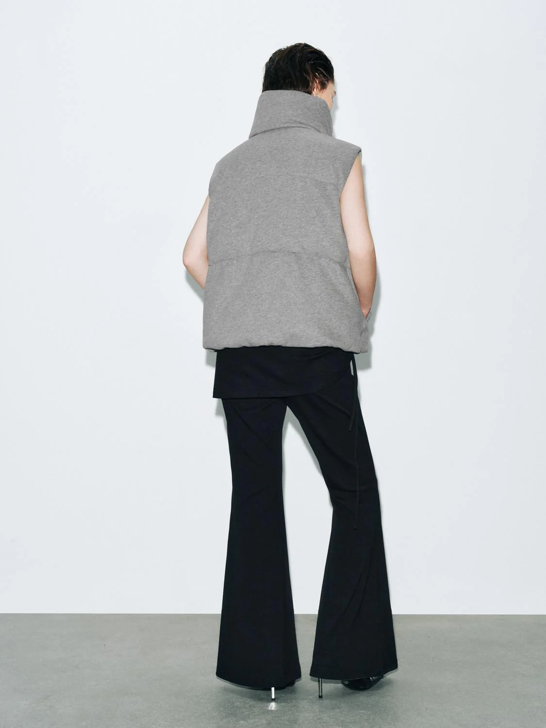 High Neck Padded Vest - Image 6