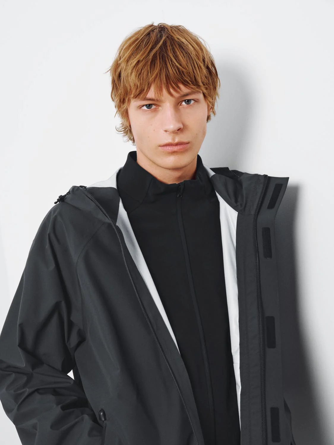 Hooded Drawstring Track Jackets - Image 3