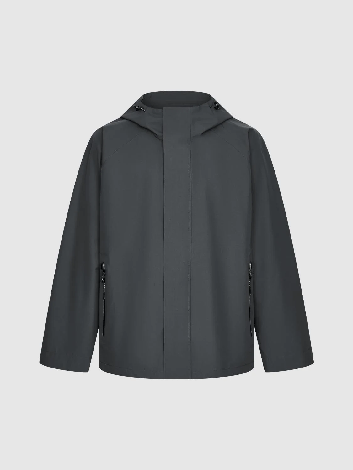 Hooded Drawstring Track Jackets - Image 7