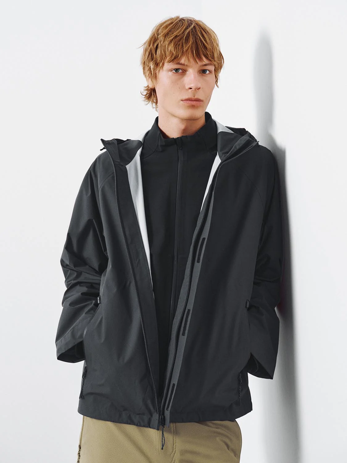 Hooded Drawstring Track Jackets - Image 9