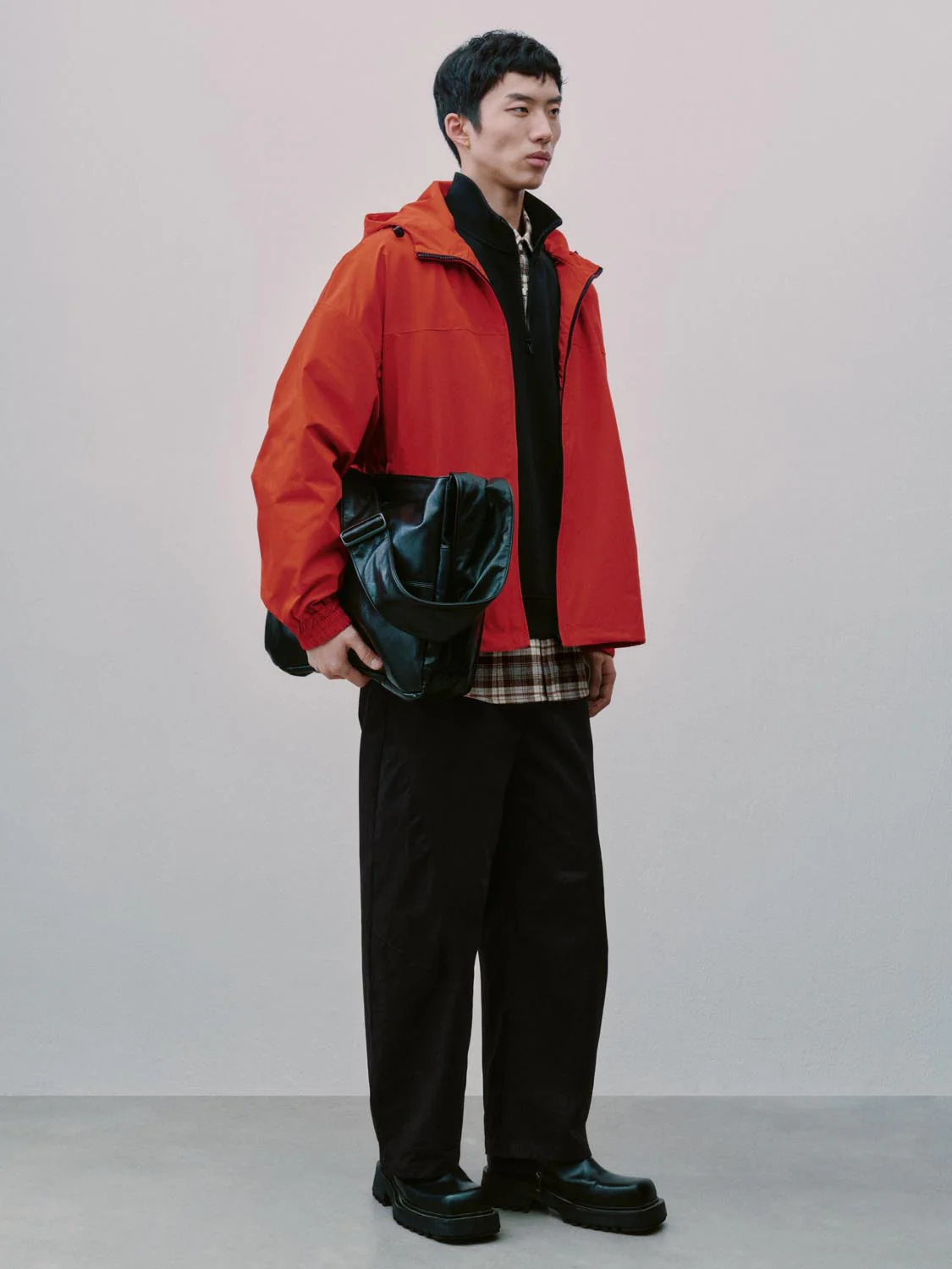 Hooded Loose Fit Track Jackets - Image 4