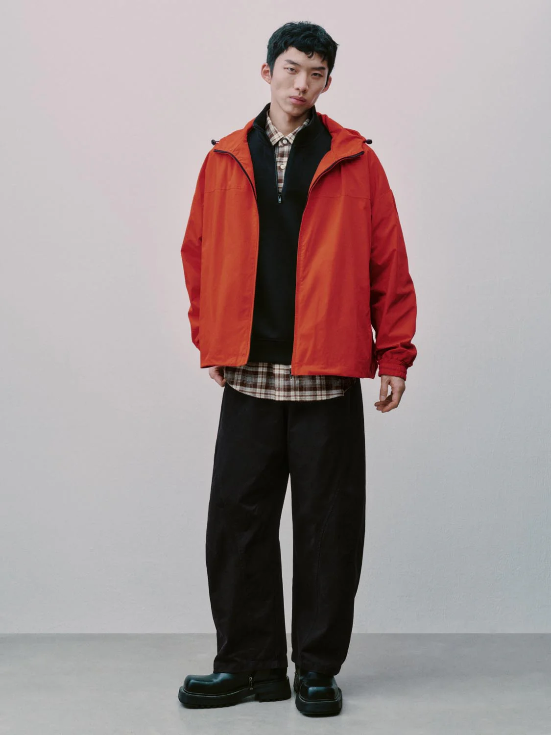 Hooded Loose Fit Track Jackets - Image 5
