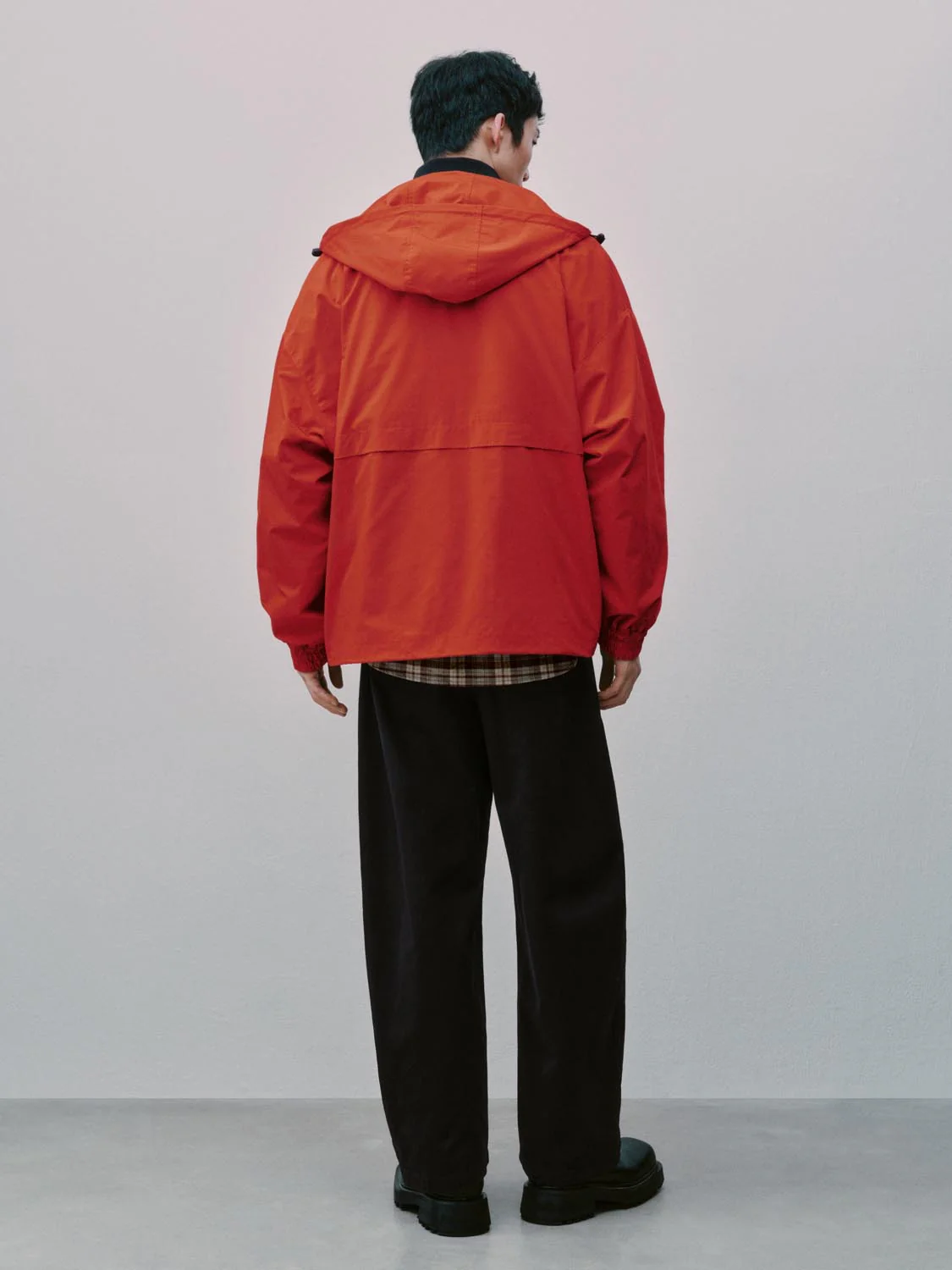 Hooded Loose Fit Track Jackets - Image 6
