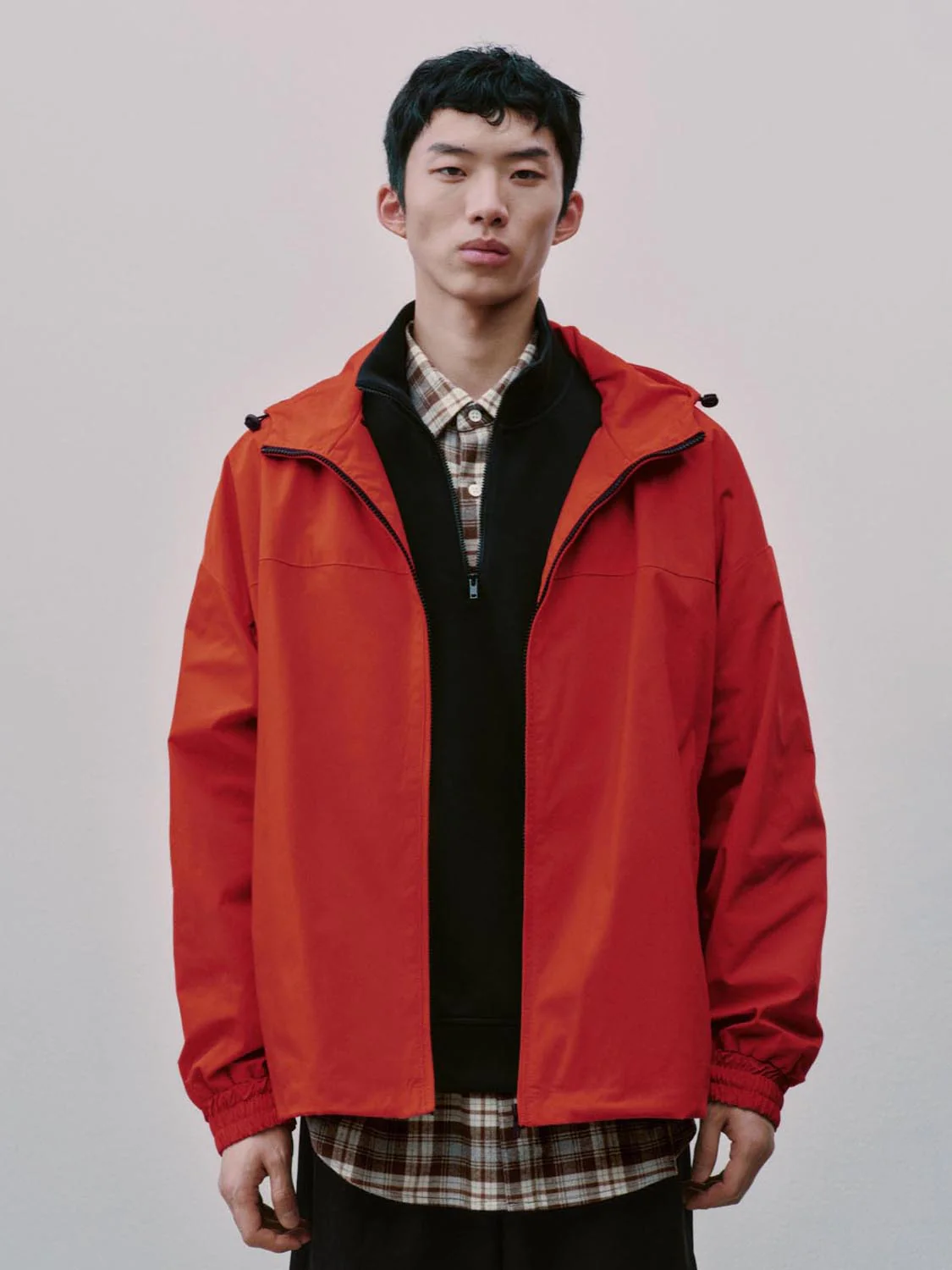 Hooded Loose Fit Track Jackets - Image 9