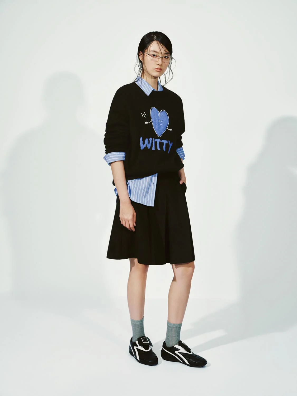 Intarsia Long Sleeve Knitted T-Shirts - Image 21