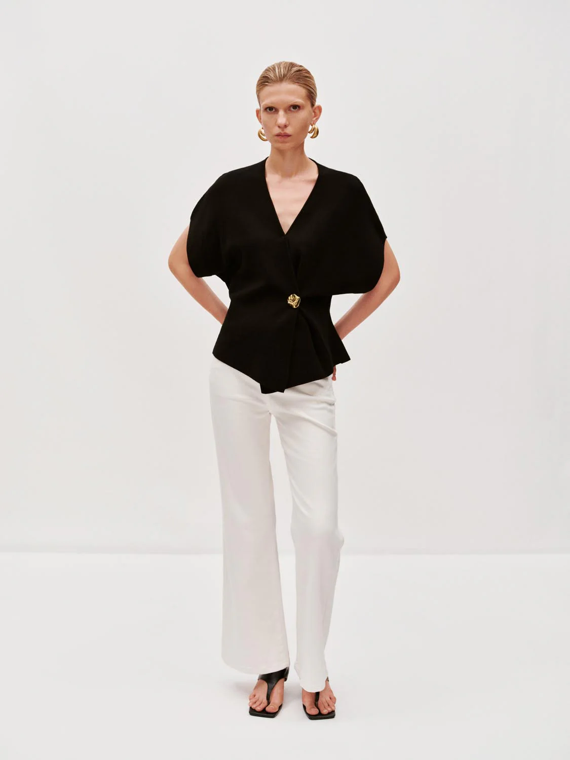 Knitted Short Sleeve Cardigans - Image 15